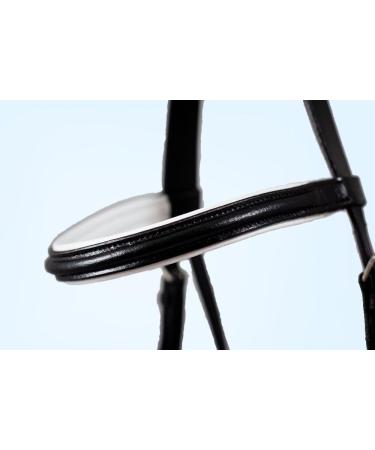 Buy Caroline White Lined Bitless Bridle - Best Sidepull Bridle for Ponies | International Shipping Available - Buy Online on GoSupps.com
