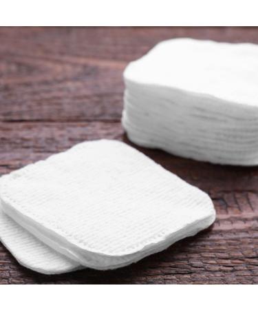 Karrma 100% Pure Cotton Pad120 Square Facial Cotton Wool Pads White Large Suitable for everyday Use Square Facial Pads 120 - Buy Online on GoSupps.com