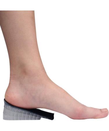 Heel Lift Inserts for Men & Women - Invisible Silicone Gel Cushion Shoe Pads - Height Increase Insoles with 3 Detachable Layers - Buy Online on GoSupps.com