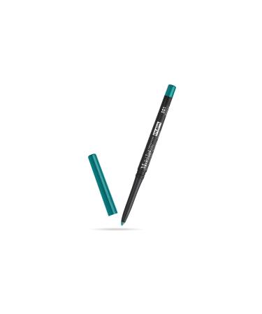 PUPA Milano Made To Last Definition Eyes - Creamy Retractable Automatic Eyeliner - Create Instant  Smudge Free Intensity - Lasting Color Liner For Waterline Or Lid - 501 Magnetic Green - 0.012 Oz