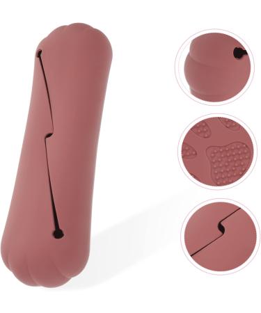 Angoily Portable Makeup Brush Bag | Travel Makeup Tool Holder & Organizer | Cosmetic Brush Storage Pouch | Brown - 21.5x6.5x3.5CM - Buy Online on GoSupps.com