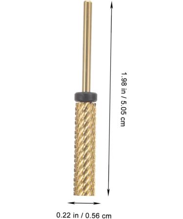 FRCOLOR Drills Nail Drill Bits Drill Bits for Nails Safety Bits for Nail Drill Nail Bit Cuticle Drill Bits Manicure Supplies Manicure Accessories Tungsten Steel Nail Clippers Acrylic 0.56x0.56x5.05cm As Shown2 - Buy Online on GoSupps.com