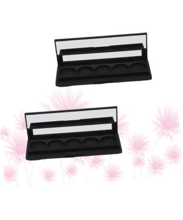 FOMIYES 5 Colors Eyeshadow Case 4 Pcs Eyeshadow Aluminum Tin Travel Makeup Accessories Packing Box Child Cosmetic Bracket - Buy Online on GoSupps.com