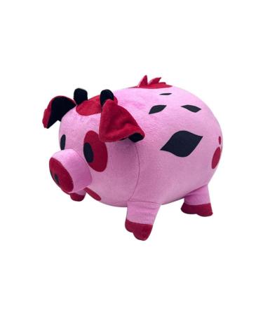 Fat Nuggets Pig Plush Toy Hazbin Hotel Fat Pig Plush Puppets Chibi Figure Helluva Boss Plush Sofa Couch Bedroom Decor Kids Pink 18 Cm