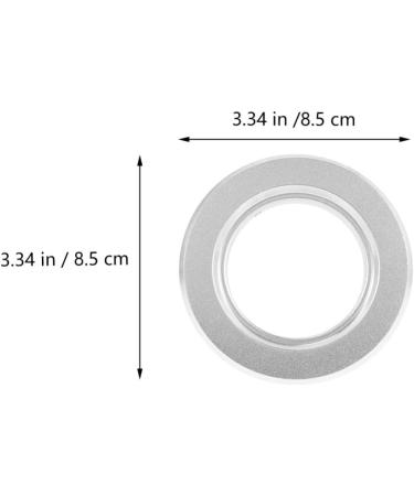 POPETPOP Stainless Steel Bird House Predator Guards - 5pcs Anti-Bite Rings for Birds Nest - 8.5x8.5cm - Buy Online on GoSupps.com