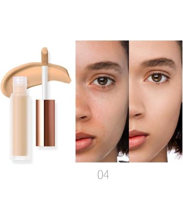 siduytin Face Concealer Long Lasting with Brush Makeup Oilcontrol Foundation Full Coverage Skin Cosmetic Professional Wheat Color - Buy Online on GoSupps.com