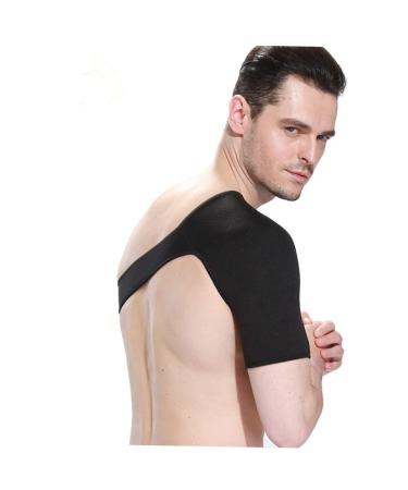 FRCOLOR Adjustable Left Shoulder Immobilizer Brace - Support & Protection for Fitness & Basketball - Durable Nylon Cuff Protector (66X24X1CM Black - Buy Online on GoSupps.com