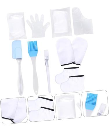 Ensemble de Soins des Mains Pieds Taille Unique Couvre-mains et Chaussettes en Coton Hydratants pour Spa Exfoliation Gommage Adapt pour Usage Spa et Soin Peau Couleur Al atoire - Buy Online on GoSupps.com
