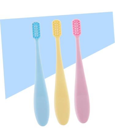 Mobestech Kids Travel Toothbrush Set - Soft Fur Manual Tongue Scraper for Whitening & Mouth Cleaning - Buy Online on GoSupps.com