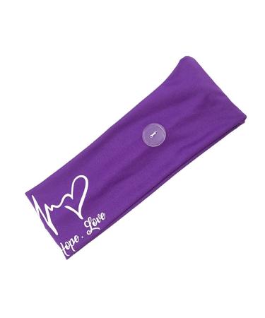 Jorsnovs 4 Pack Printed Non Slip Nurse Headbands with Buttons - Set 1 - Buy Online on GoSupps.com