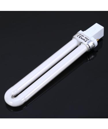 Nail Art Dryer Lamp Tube - 9W UV Replacement Tube 365nm for U Shaped UV Nail Lamps - Buy Online on GoSupps.com