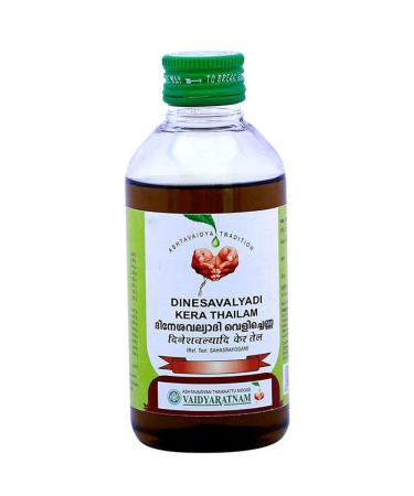Vaidyaratnam Produits ayurv diques Dinesavalyadi Kera Thailam 200 ml (lot de 2)