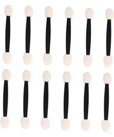 FOYTOKI 24pcs Brush Eyeshadow Eye Blending Brushey Eyeshadow Blending Brush Eshadow Sponge Applicator Black 7cm Black - Buy Online on GoSupps.com