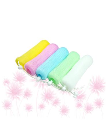 FRCOLOR 5pcs Natural Loofah Body Wash Refills - Eco-Friendly Shampoo Mesh Bags for Deep Cleaning & Exfoliation | International Shipping - Buy Online on GoSupps.com