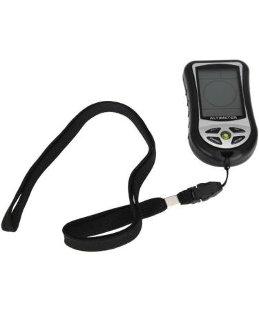 Digital LCD Compass Altimeter Barometer with Thermometer, Clock, and Calendar - Buy Online on GoSupps.com