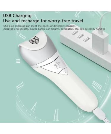 Fangxuee Electric Trimmer for Women 6in1 Painless Wet and Dry Shaver for Women for Arms Underarms Bikini Replaceable Heads - Buy Online on GoSupps.com