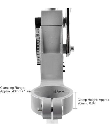 Electric Drill Stand Grinder Bracket Clamp - Multifunctional Woodworking Tool with Adjustable Hexagonal Screw Durable Aluminum Alloy for Grinding Drilling - Buy Online on GoSupps.com
