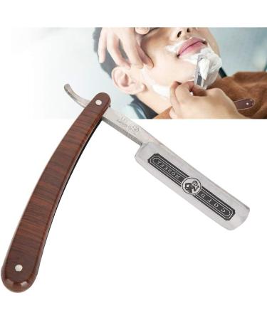 Salmue Professional Barber Razor - Stainless Steel Manual Shaver for Haircut & Beard Removal | International Shipping Available - Buy Online on GoSupps.com