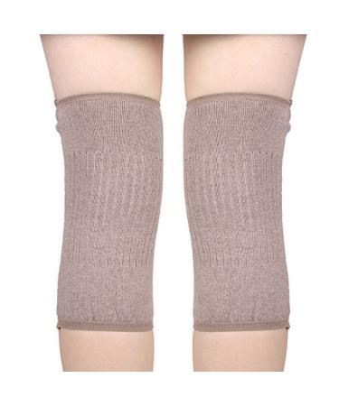 Shop Knee Brace Warm Wool Knit Knee Pad for Arthritis & Injury Recovery - Thermal Compression Sleeves for Men & Women - Ideal for Running Cycling & Sports - Buy Online on GoSupps.com