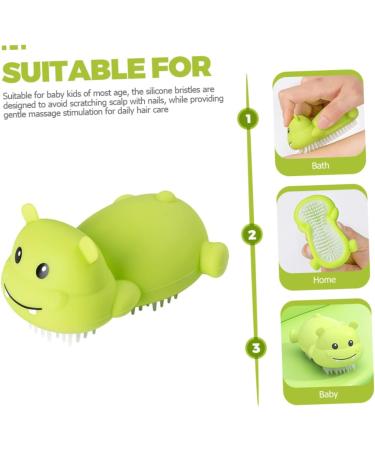 Beaupretty 3-in-1 Shampoo Brush for Kids | Scalp Massager & Scrubber | Gentle Care for Healthy Scalp - Buy Online on GoSupps.com