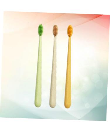 Anneome 3pcs Eco-Friendly Lightweight Toothbrush Set - Comfortable & Sustainable Household Essential - Buy Online on GoSupps.com