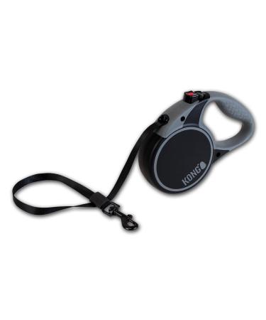 KONG Terrain Retractable Dog Leash Medium Black 5m Tape Terrain M (Pack of 1) Black - Buy Online on GoSupps.com