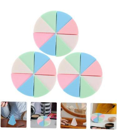 Beavorty 12 Sets Triangular Sponge Puff Cleansing Cotton Pads Makeup Sponge Makeup Latex Sponge Latex Sponge Puff Soft Powder Puff Powder Makeup Loose Powder Emulsion Miss Cosmetic - Buy Online on GoSupps.com