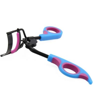 Purple Blue Portable Handle Eyelash Curler Curling Clip Beauty Makeup Tool Eyelash Curler Multiple Colors - Buy Online on GoSupps.com