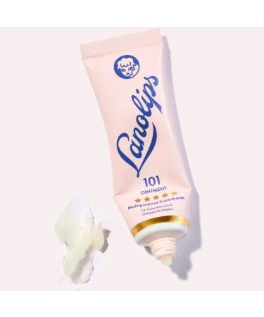 Lanolips 101 Ointment Multi-Balm Original Superbalm - Pure Lanolin Oil Lip Balm for Smooth & Hydrated Lips - Natural Lip Care for Dryness - 0.52 oz - Buy Online on GoSupps.com