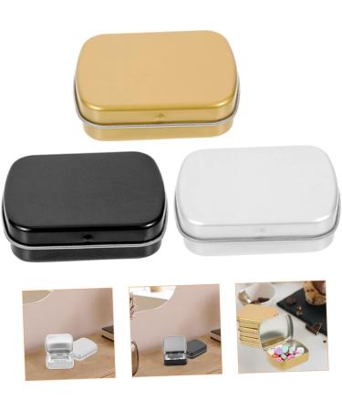 SOESFOUFU 15pcs Mini Tin Box Iron Containers Small Objects Organizer Wedding Candy Tins Cream Case Iron Candy Cans Iron Storage Boxes Small Iron Can Iron Organizer Small Tins with Lids - Buy Online on GoSupps.com