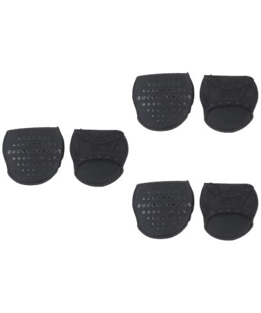 Mobestech 3 Pairs Beach Brush Sand Remover Crutch Handle Covers Pad for Shoes Peep-Toe Insole Gel Insoles Bridal Games Insoles for Heels Tiger Ribbon Miss Protection Floor Mat