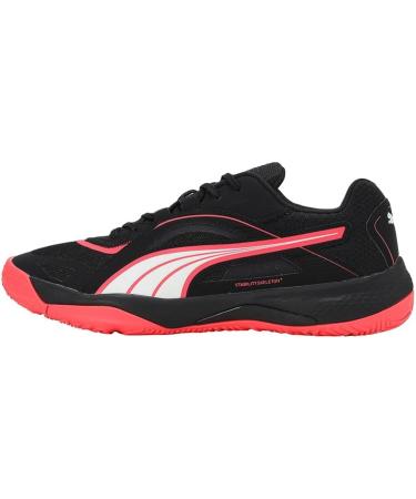 Buy PUMA Unisex Solarstrike II Indoor Trainers 40.5 EU - Puma Black Fire Orchid & White | International Shipping Available - Buy Online on GoSupps.com