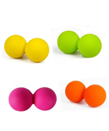 Beavorty High Density Lacrosse Yoga Mat & Massage Balls Set - Tear Resistant Joint Pain Relief Ideal for Ice Hockey & Fitness - Buy Online on GoSupps.com