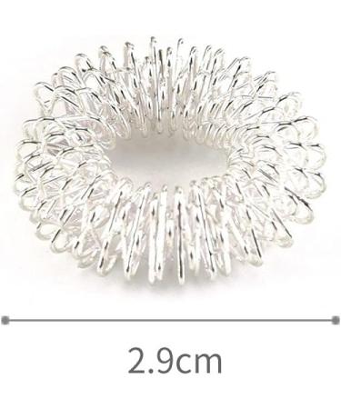 TOSSPER 10pcs Sensory Finger Rings | Acupressure Ring Set for Stress Relief & Massage - Ideal for Teens & Adults - Buy Online on GoSupps.com