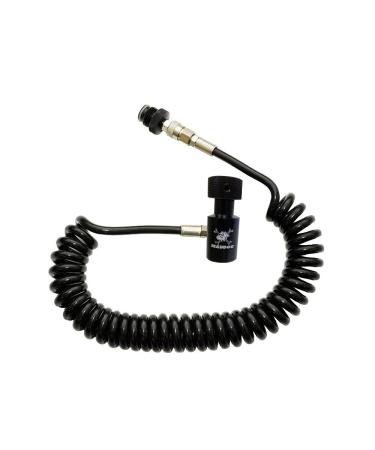 Maddog Heavy Duty Paintball Tank Remote Coil - CO2 / High Pressure Air (HPA) Compressed Air Quick Disconnect