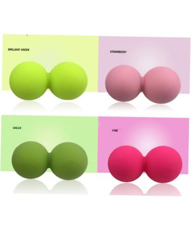 Solustre Yoga Peanut Ball & Pilates Equipment | Myofascial Release & Sore Muscle Relief | International Shipping - Buy Online on GoSupps.com