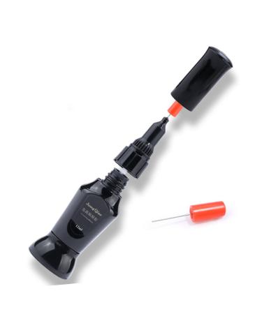 Healeved Nail Art Gel 2pcs Glue Nails Tools Sticking Accessories Liquid Nails Adhesive Nails Accessories Rhinestone Pen Glue for Nail Charms Nail Gems Quick-drying Glue High Capacity - Buy Online on GoSupps.com