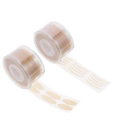 Didiseaon 2400 Sheets Double Eyelid Sticker Eyelid Adhesives Nail Charms Double Sided Eyelid Tape Eyelid Fold Tape Lace Double Eyelid Tape Beauty Stickers Adhesive Strip Cylinder