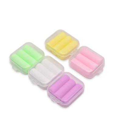 Angzhili 15 Pcs/5 Box Aligner Chewy for Aligner Orthodontic Chewers for Aligner Trays Seater Chewy Silicone Orthodontic Chew Sticks with Storage Case Multi-colored