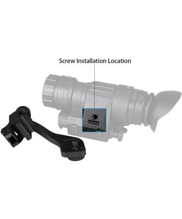 YSS J-Arm Headset Adapter PVS 14 Night Vision Mount - Canis Sport INC with YSS Logo - Buy Online on GoSupps.com