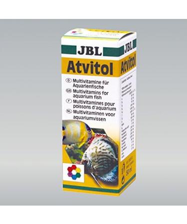 JBL Atvitol Multivitamin for Aquarium Fish - 50 ml Drops | Essential Nutrition for Healthy Fish - Buy Online on GoSupps.com