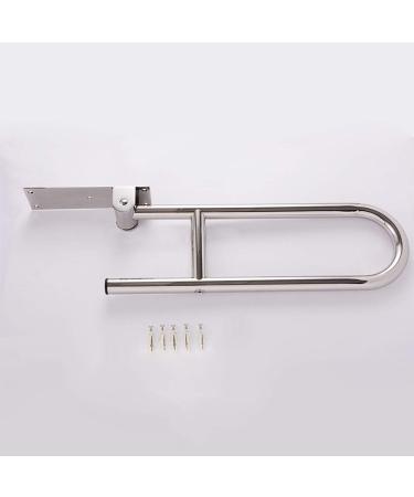 Bathroom Grab Bar Safety Support Rail Bathroom Safety Grab Bar Non-slip Handrail Stainless Flip-Up Screw-In Bathroom Grab Bar Suitab - Buy Online on GoSupps.com