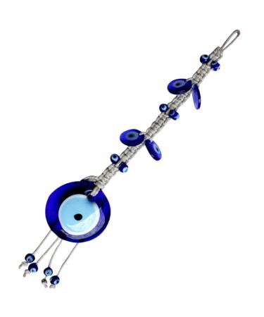 IWOWHERO Home Accessories Decor 1pc blue eyes wall decoration ations charm necklace blue beads home protection charm wall