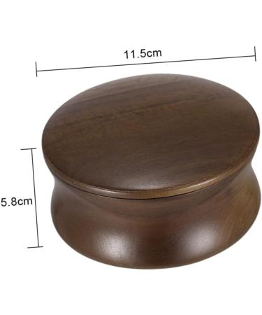 Frcolor 2-Pack Barber Soap Shell - Ancient Shaving Bowl & Brush Set | Premium Solid Wood and Bamboo Men's Shave Soap Cup for a Luxurious Grooming Experience - Buy Online on GoSupps.com