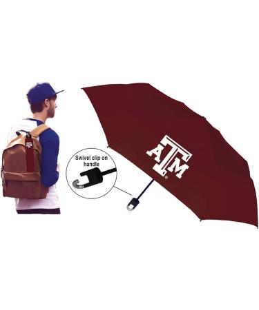 Texas A&M Storm Clip Umbrella - Stay Dry in Style - Buy Online on GoSupps.com