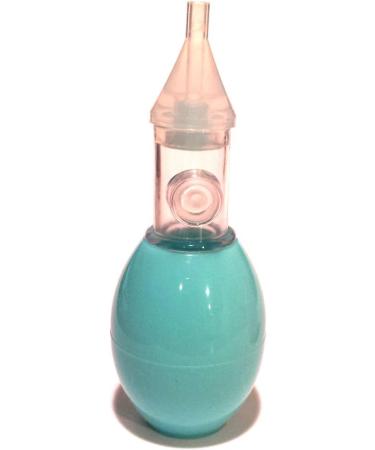 BoogiePully Baby Nasal Aspirator - Cleanable & Reusable - Anti-Back Flow Valve - Blue - Buy Online on GoSupps.com