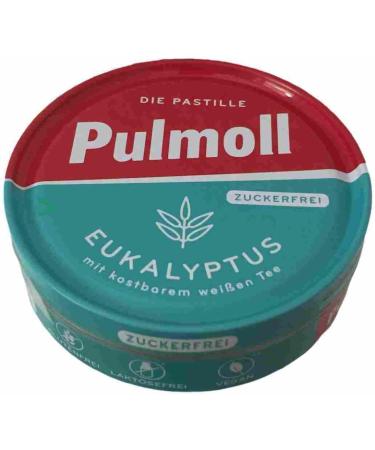 Buy Pulmoll Eucalyptus Menthol Sugar-Free 10-Pack (10x50g Can) - Fast International Shipping - Buy Online on GoSupps.com