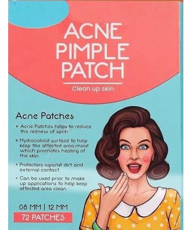 Pimple Patches for Face | 72 dots | Hydrocolloid Acne Pimple Patches | Blemish Patches Acne Dots Pimple Stickers Acne Patch and Pimple Patch | Fast Healing Good bye to Pimple