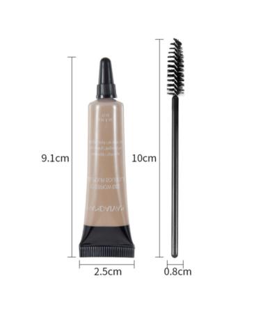 Professional Eyebrow Tinting Gel with Brush - Waterproof Instant Eyebrow Color Makeup Tools (#05) - Shop Internationally! - Buy Online on GoSupps.com