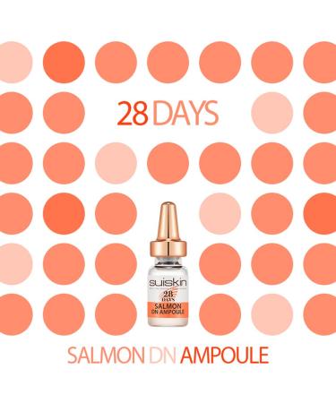 Suiskin Salmon DN Ampoule 28 Days - 100% Authentic Korean Skincare Gift Set | Luxury Hydrating Anti-Aging Serum - Buy Online on GoSupps.com